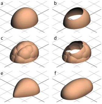 Figure 2.2.1: A selection of the meshes that have been used in the Method Robustness Test