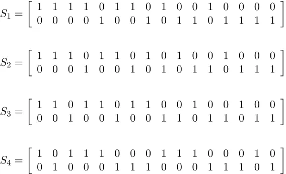 Table 1 will be extended since mthe important facts about the loss matrix table withThe 2 = 4