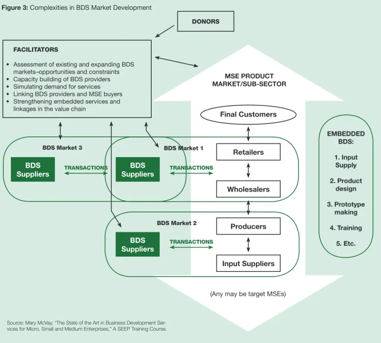 Figure 3: Complexities in BDS Market Development