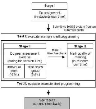 Fig. 1. Peer assessment process