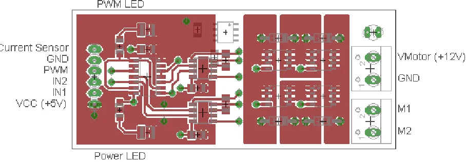 Figure 7. H Bridge connections 