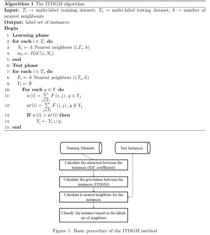 Figure 1: Basic procedure of the ITDGM method