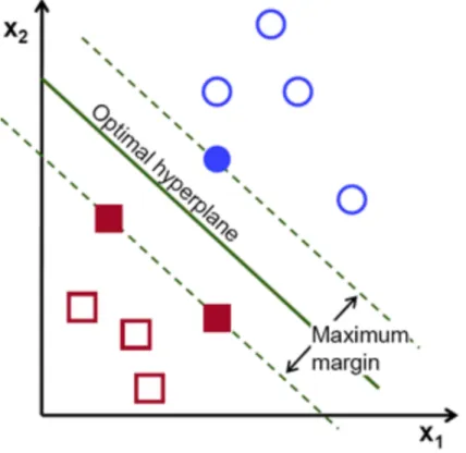 Figure 2.6: SVM representation