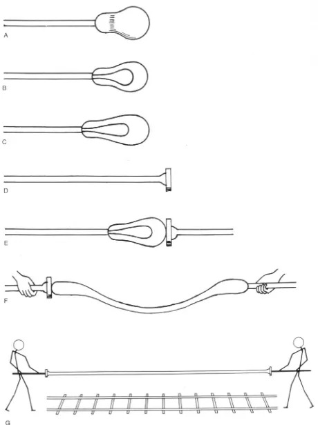 Figure 1.  Drawing a tube for glass beads.