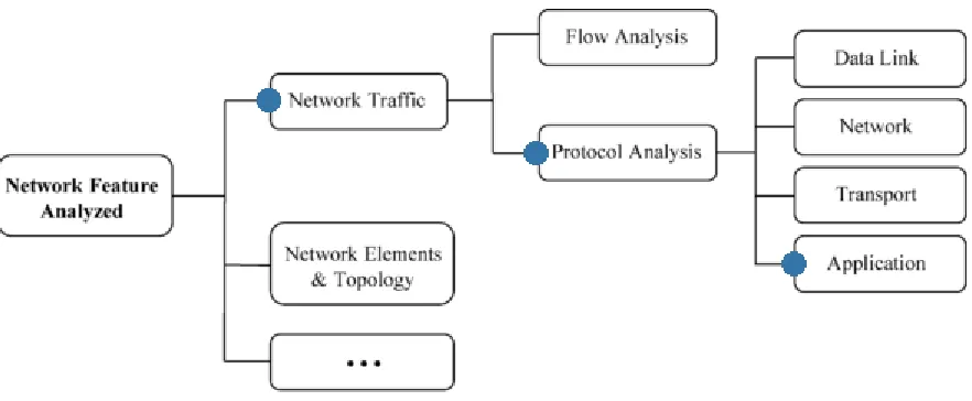 Figure 2 - IDS scope: Network feature analyzed 