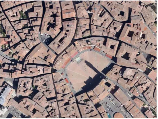 Figure 3. Piazza del Campo, Siena (from Google).  