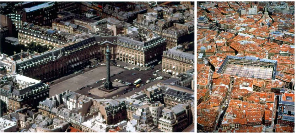 Figure 4. Piazza di San Pietro and the Borgo Nuovo, Rome (archives DUOT).  