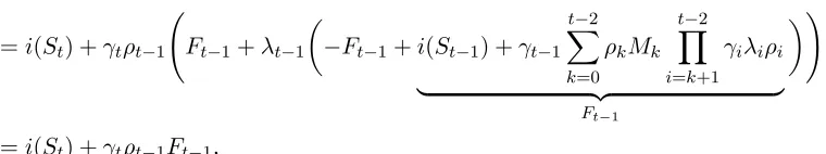 Figure 1 (and shown again in the upper left of Figure 3). Consider what happens to → Ft in