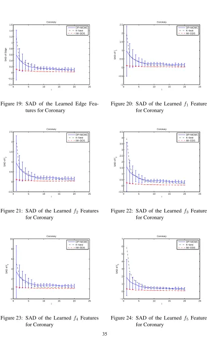 Figure 20: SAD of the Learned f1 Featuresfor Coronary