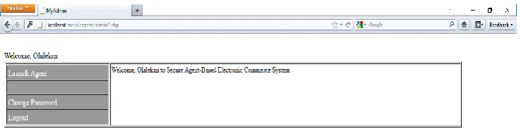 Figure 1: The home page 
