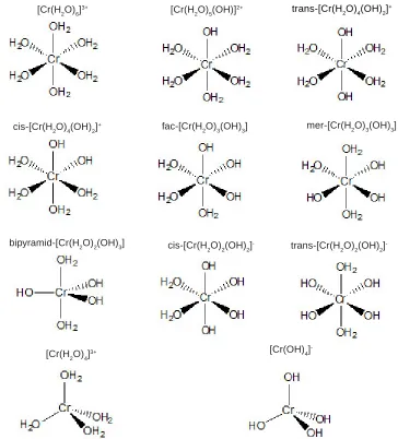 Fig. 1: Initial structures used to perform geometry optimization