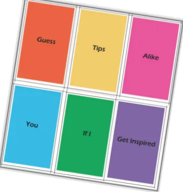 Figure 2. The six miscellaneous action cards  