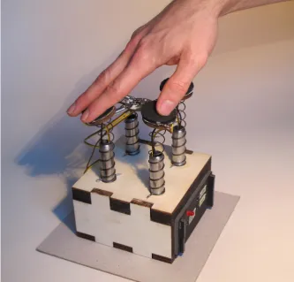 figure 1.3) is an execution of the tangible pods concept that proves Because I have an interest in electronic music the prototype (see the feasibility of applying it as a musical instrument/synthesizer