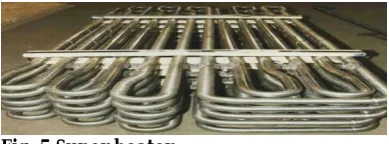 Fig -5 Super heater  