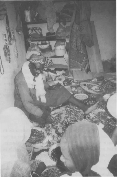 Figure 2. Bead merchant, Nouakchott market, Mauritania (all photos by H. Opper). 