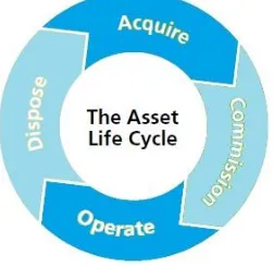 Figure 1: Life Cycle of an Asset (Department of Treasury and Finance, 2000) 