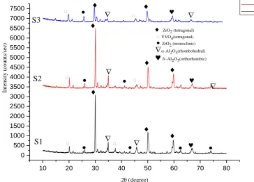 Fig. 12. XRD patterns coated samples after hot corrosion test. 