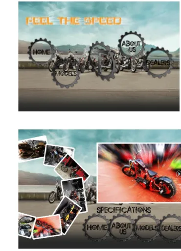 Figure 2: Discussion and sharing of work progress among the members in Facebook project group (left),  and the screenshots of their final work (right) 