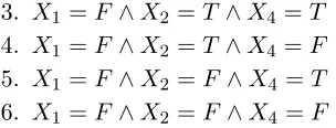 Figure 1 would be converted to the following set of rules: