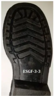 Fig. 8. Tested soles ESGF-3 (without wear). 