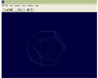 Fig. 8. Line view of dodec.wrl