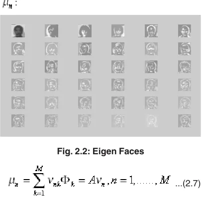Fig. 2.2: Eigen Faces