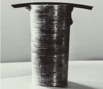 Fig. 2. Piston ring, top pin and its mounting.  