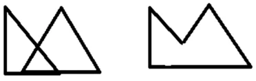 Figure 6. ∪(Hi,j)∩C in the left and Fr(C) in the right.