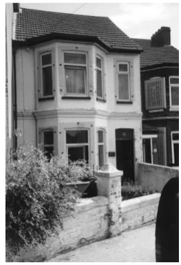 Figure 2: Section through cottages on axis of tunnel 