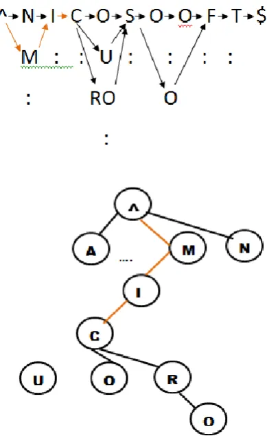 Fig 5. Dictionary Trie Matching 