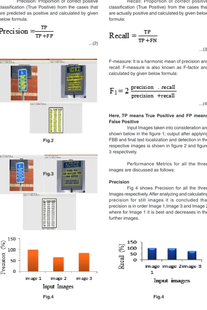 Fig.2FBB and final text localization and detection in the respective images is shown in figure 2 and figure 