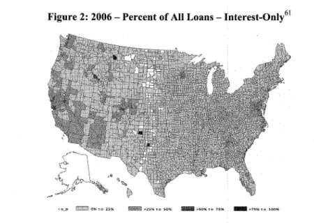 Figure 2:  2006  - Percent of All  Loans  - Interest-Only 6 1