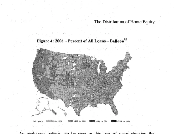 Figure 5:  2006 - Percent of Adjustable Rate Loans  with  a Teaser 6 4