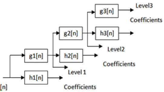 Fig. 2: Level filter bank for SWT
