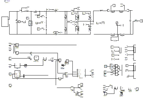 Fig.1. Circuit topology of the developed solar power generation system. 