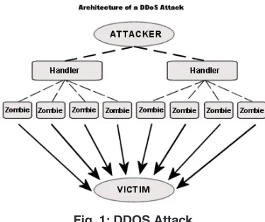 Fig. 1: DDOS Attack