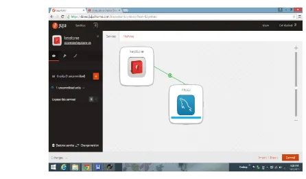 Fig 3: Adding applications to juju 