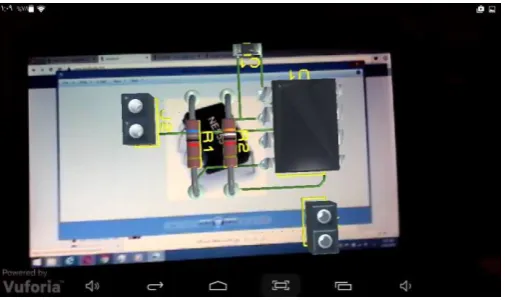 Figure 4: AR visual search example 