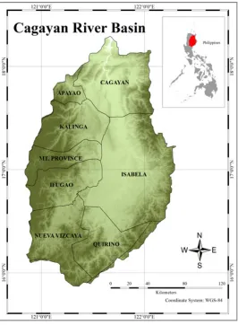 Figure 2: Location and extent of the study area