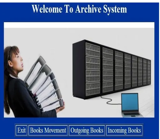 Fig. 6 Adding new outgoing record page 