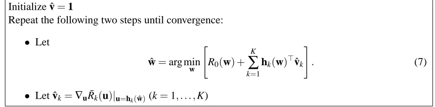 Figure 1: Multi-stage Convex Relaxation Method