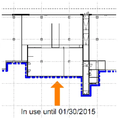 Figure 4 - access point closes at a certain date 