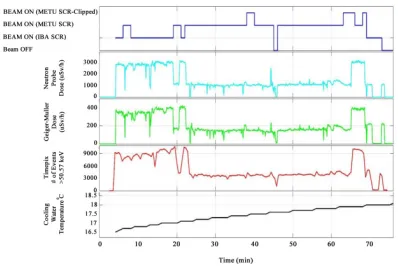 Figure 4. MCNP model of simplified METU-DBL. Two 