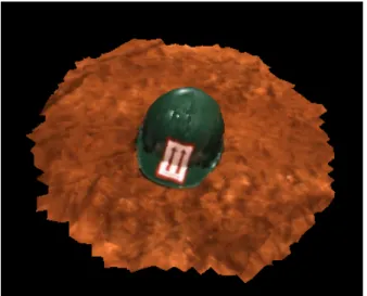 Figure 9. High resolution scan of an object of interest within a scene.