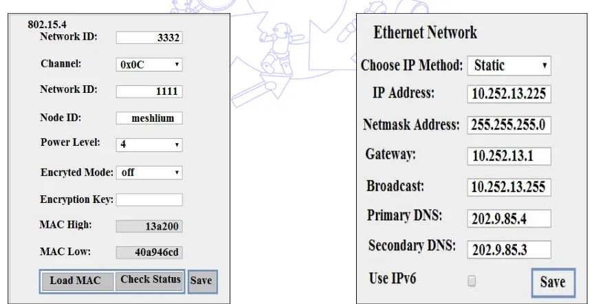 Fig. 5 Meshlium Ethernet Configuration 