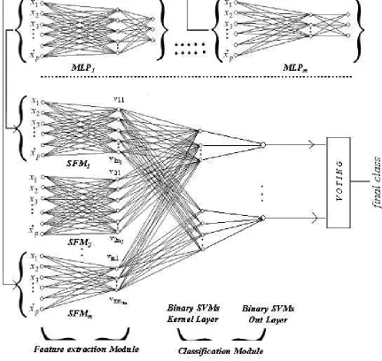 Figure 1: The proposed NEUROSVM classiﬁer