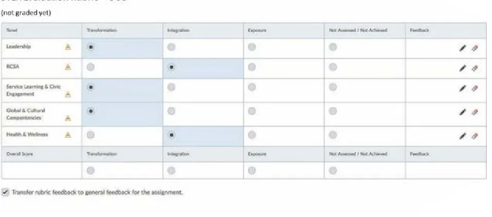 FIG. 2: STLR assessment process within the course shell