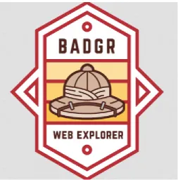 FIG. 2: Web Navigator Badge issued to Betty Hurley