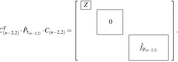 Table 3: Dimensions of low-order irreducible representation matrices.