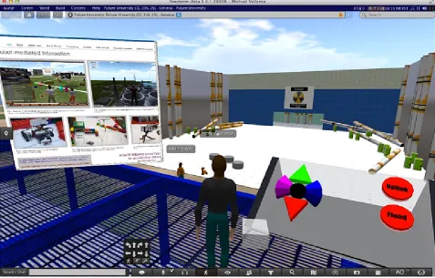 FIG. 2: OpenSim training area